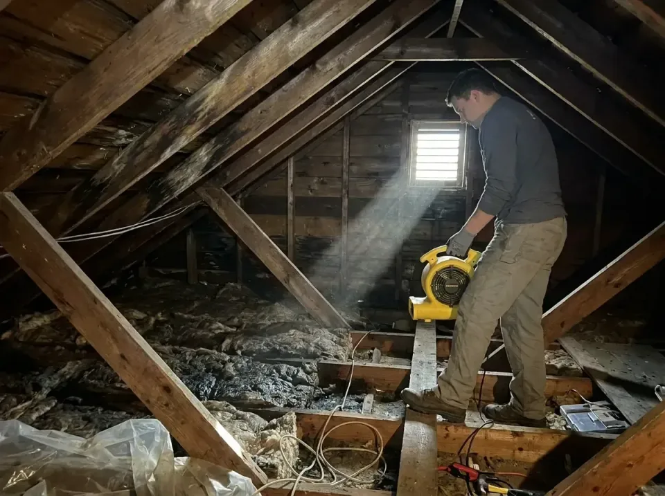 attic-water-damage-drying-proc-007 — frequently asked questions, Emergency Water Extraction & 24/7 Flood Response in Cheat L…